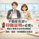 不動産売却で印鑑証明が必要な理由と取得方法を完全解説！契約・登記・有効期限の注意点